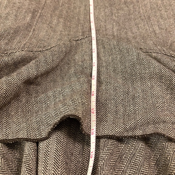 Marciano High-Low Brown Ruffle Skirt - Picture 10 of 14